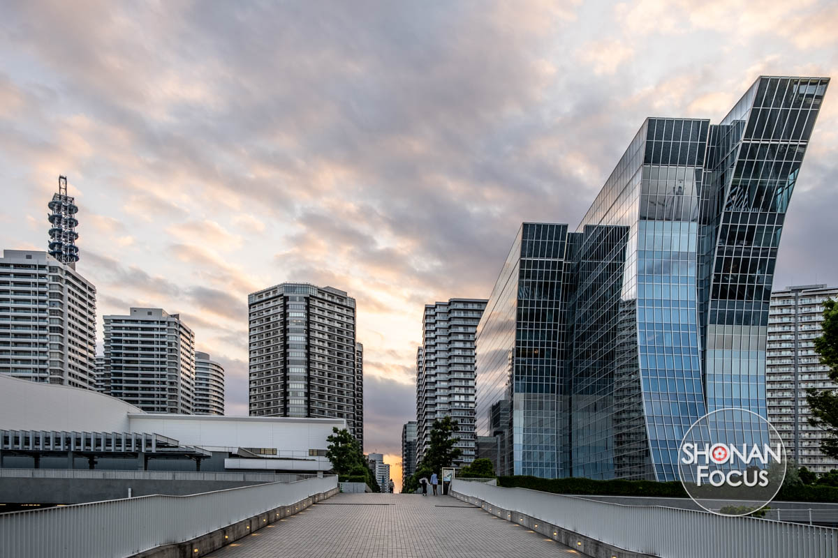 architecture moderne et impressionnante de Minato Mirai à Yokohama