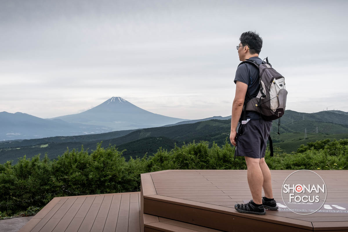 Jukkoku Pass Observation Deck panorama sur le Mont Fuji