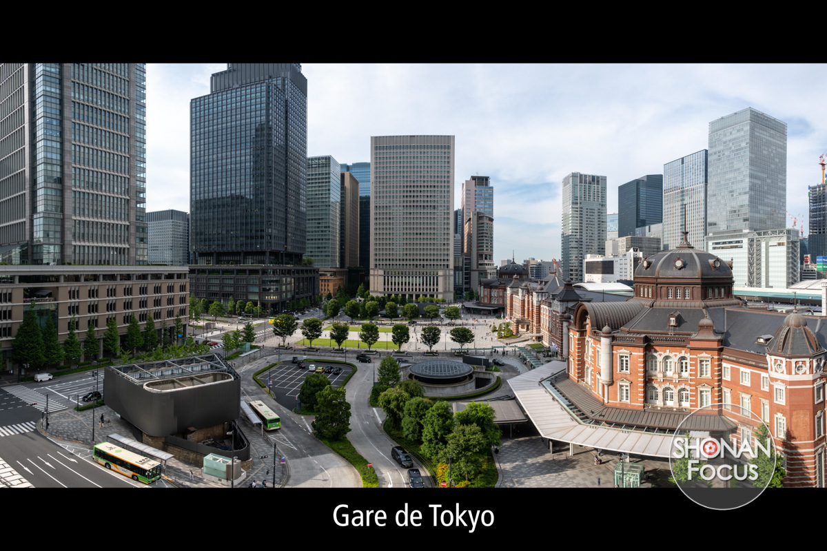 gare de Tokyo, située dans le quartier de Marunouchi près du palais impérial