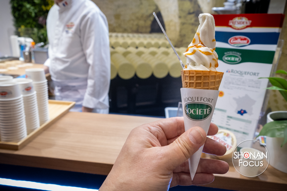 La glace au roquefort