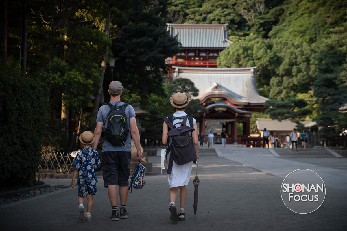 Visiting Kamakura with Children