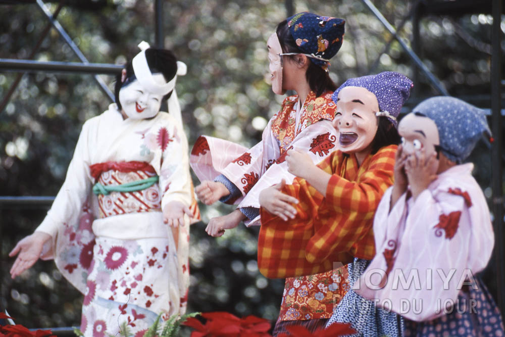 Festival dans le parc de Sinjuku