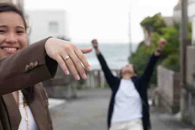 Surprise Marriage Proposal in Kamakura